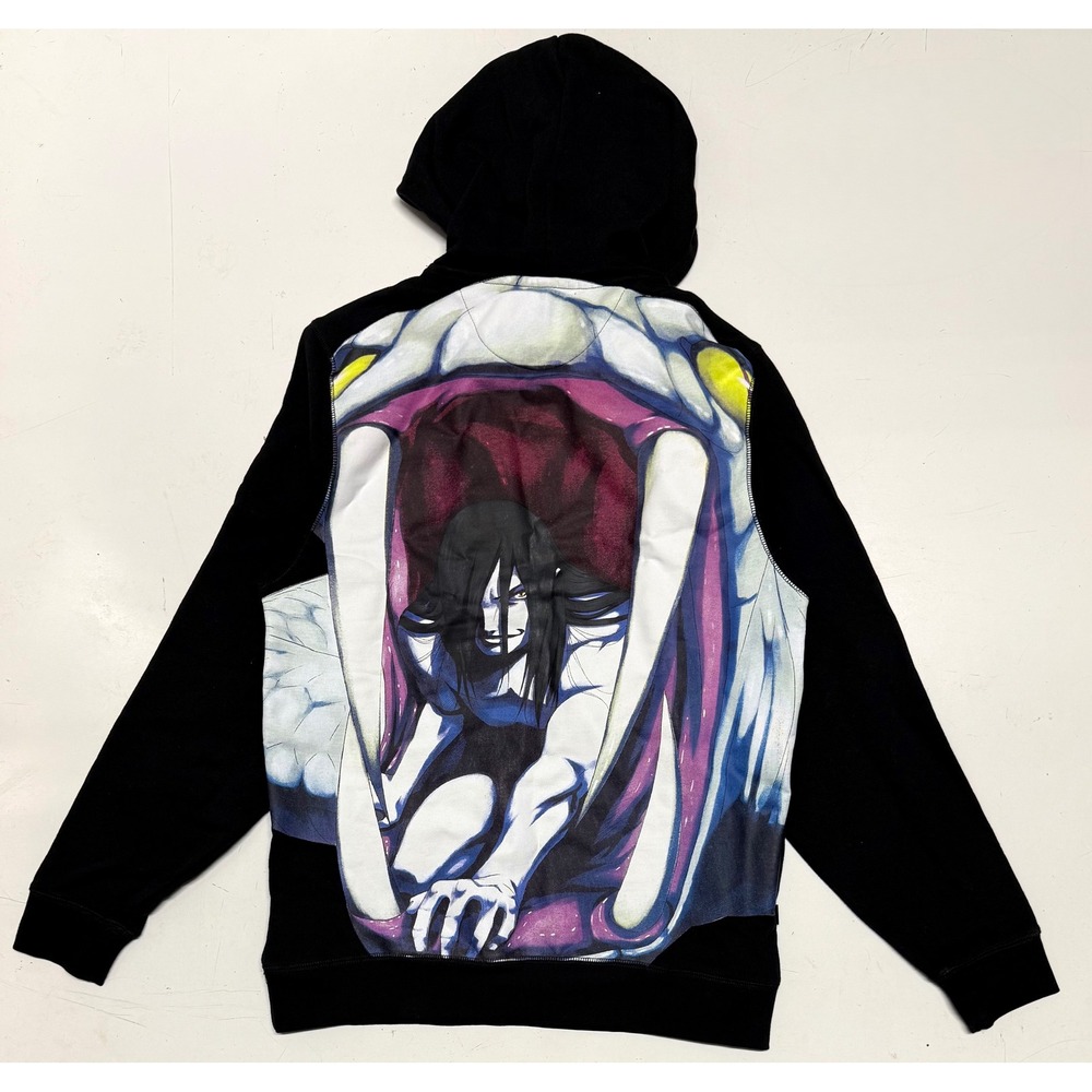 Primitive‎ x Naruto Orochimaru Black Hoodie Rhinestone Logo PA321245 Mens Small